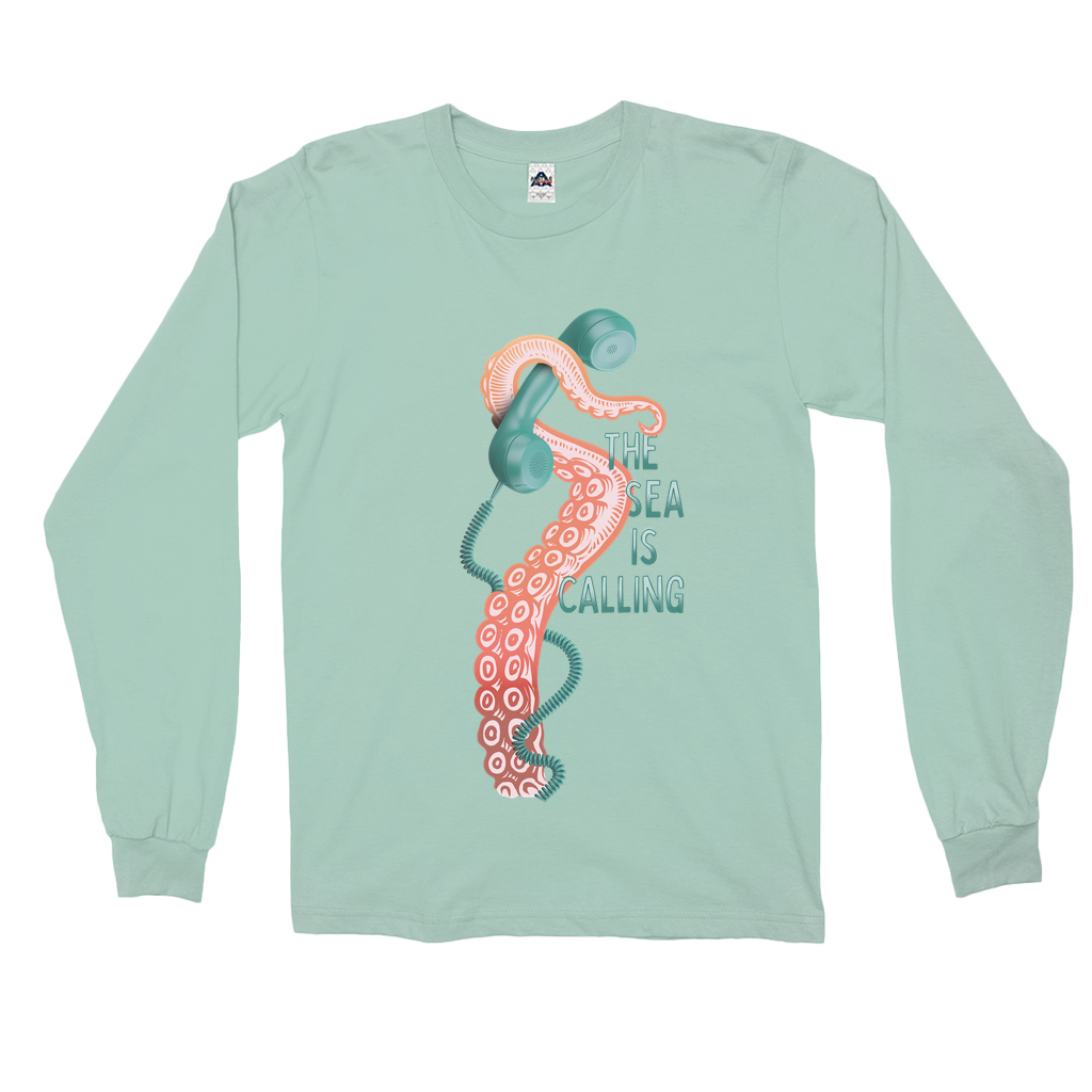 The Sea Is Calling Long Sleeve T-Shirts